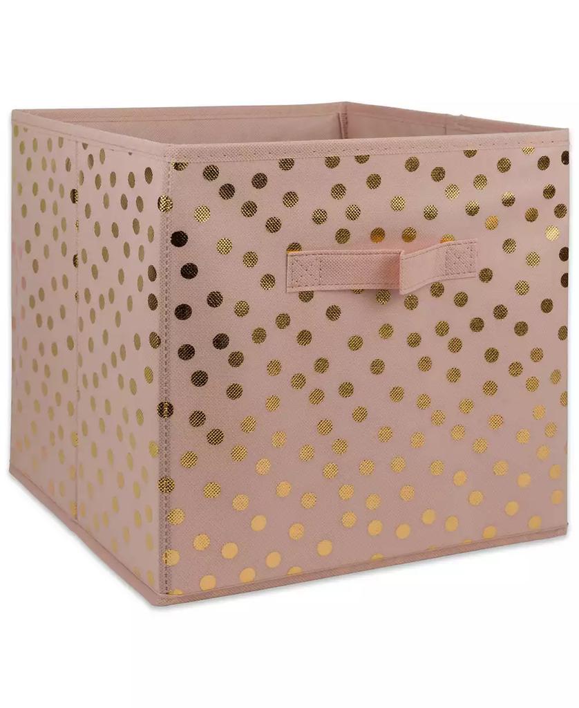 Design Imports Non-woven Polyester Cube Dots Millennial Square Set of 2