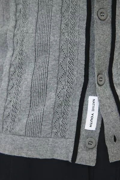 Native Youth Native Youth Hemmings Knit Long Sleeve Shirt 4