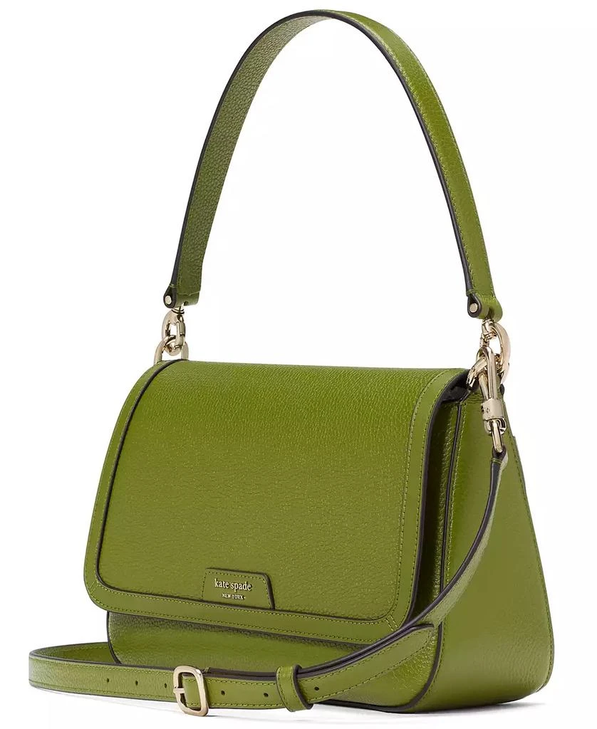 Kate Spade Hudson Pebbled Leather Flap Small Shoulder Bag 4