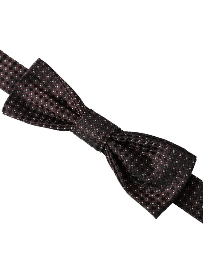 Dolce & Gabbana Fantasy Silk Adjustable Neck Men Papillon Bow Men's Tie 2