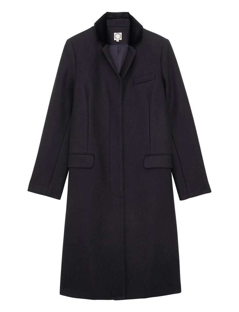 INES DE LA FRESSANGE PARIS Franck coat blue night 1