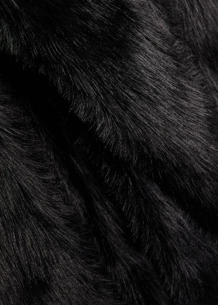 Simone Rocha Triple Split Faux Fur Scarf 3