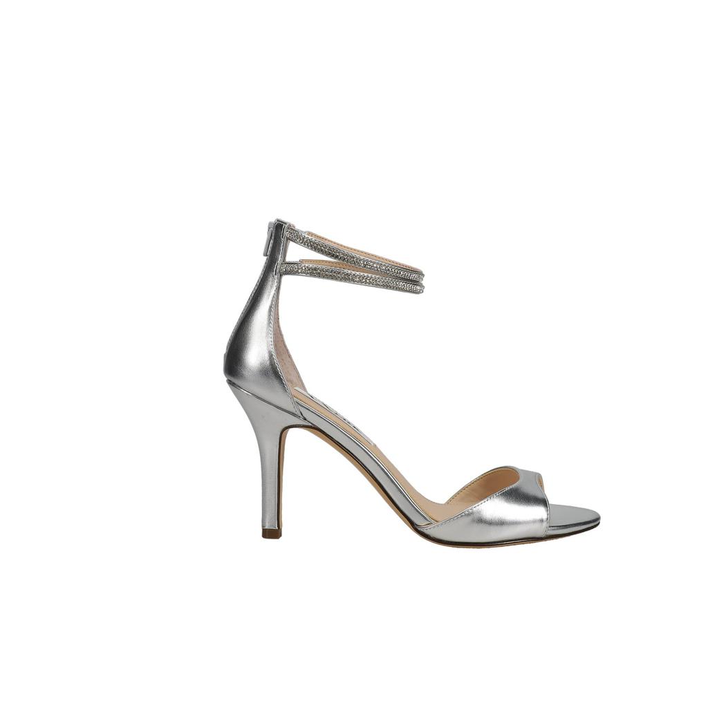 Nina Viktora Rhinestone Wedding Ankle Strap Sandals