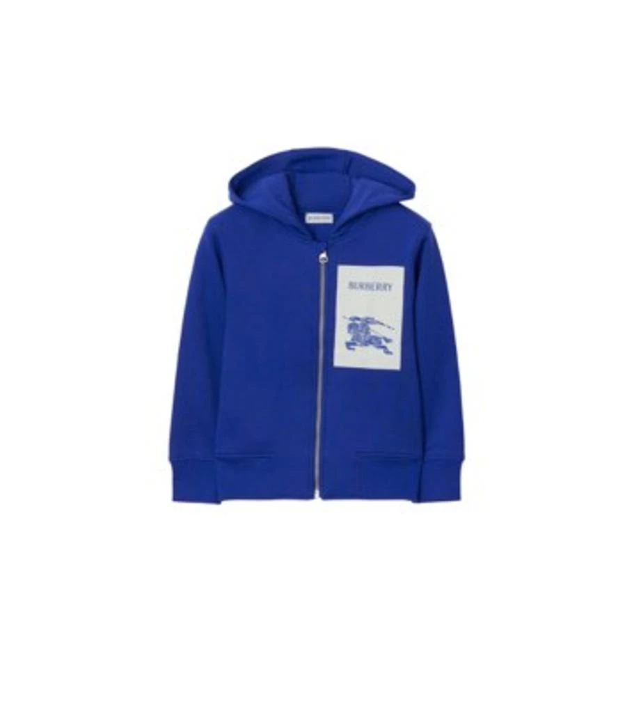 Burberry Ekd cotton zip hoodie 1
