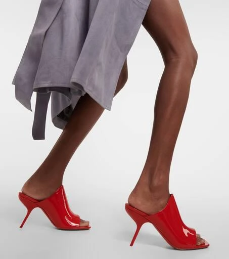 Salvatore Ferragamo Era patent leather mules 7