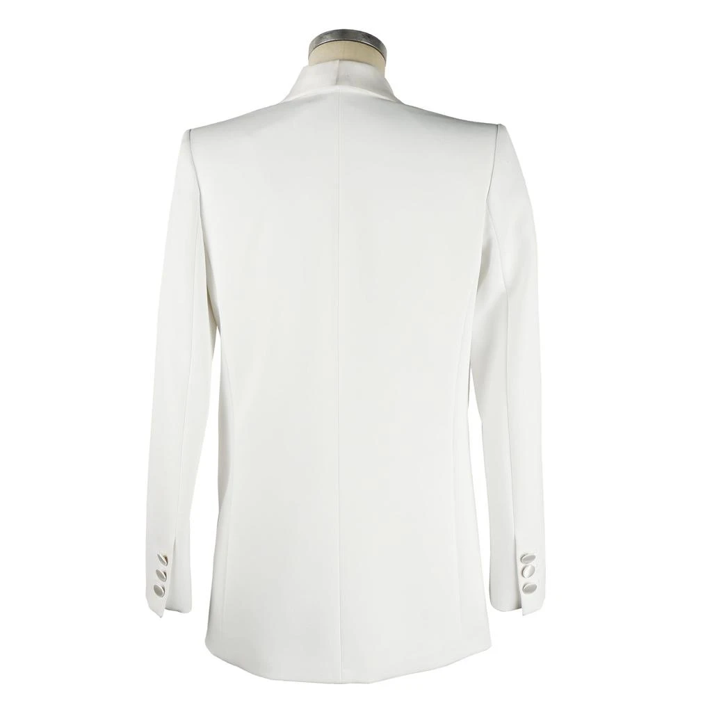 Elisabetta Franchi Elisabetta Franchi White Polyester Suits & Blazer 2