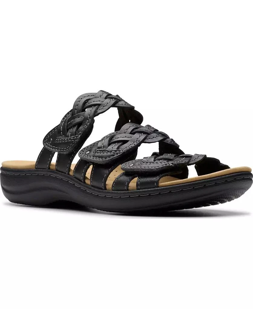 Clarks Collection Women's Laurieann Rio Slip-On Flat Sandals 1