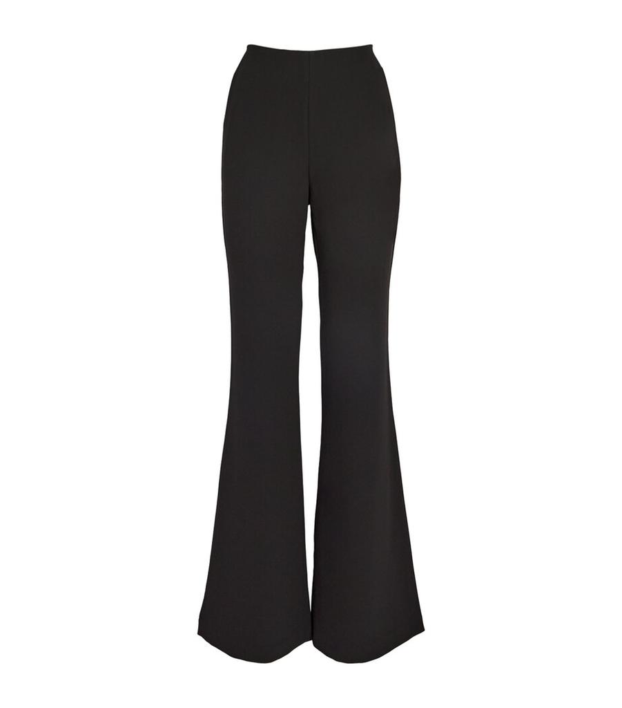 ROLAND MOURET Cady Fit-And-Flare Trousers