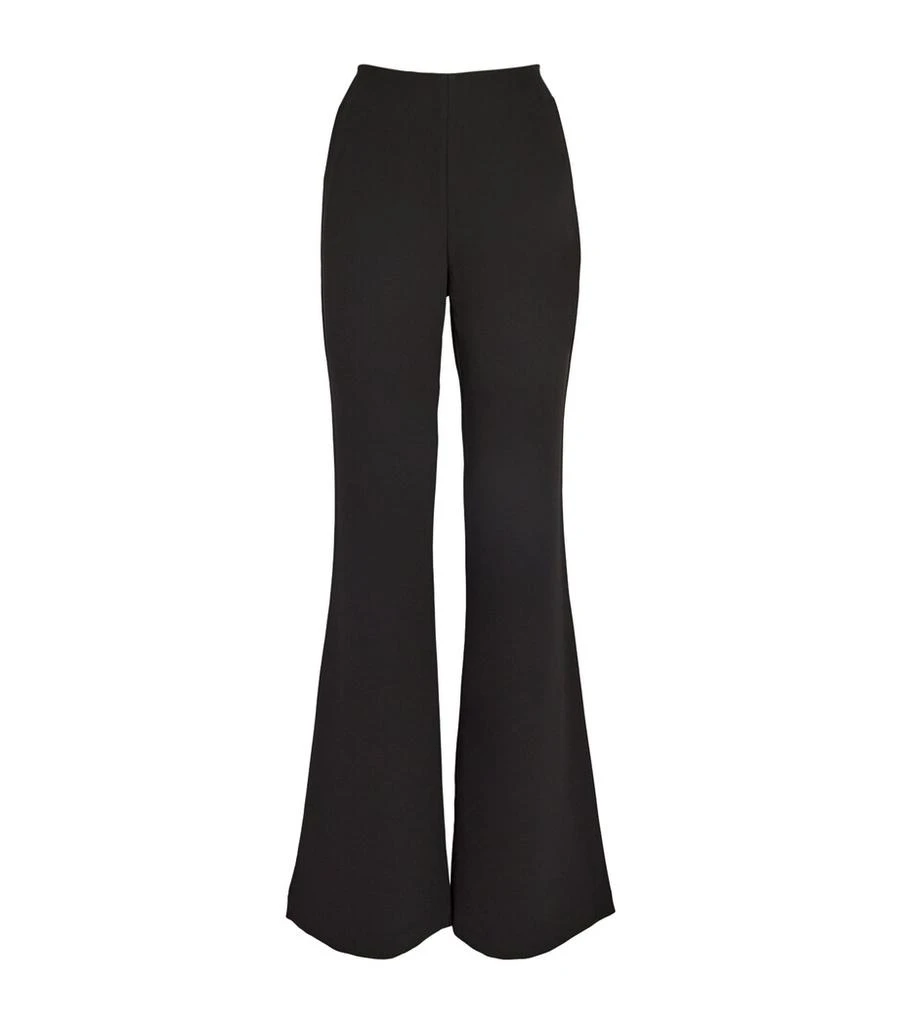 ROLAND MOURET Cady Fit-And-Flare Trousers 1