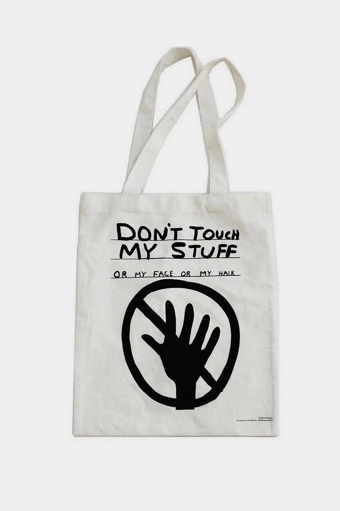 THIRD DRAWER DOWN Third Drawer Down Don't Touch My Stuff Tote Bag x David Shrigley 2