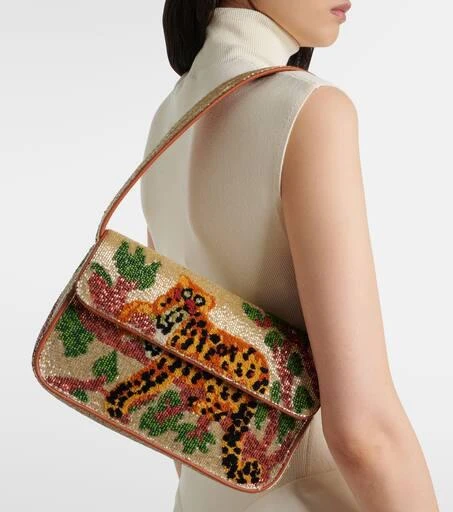 Staud Tommy beaded shoulder bag 2