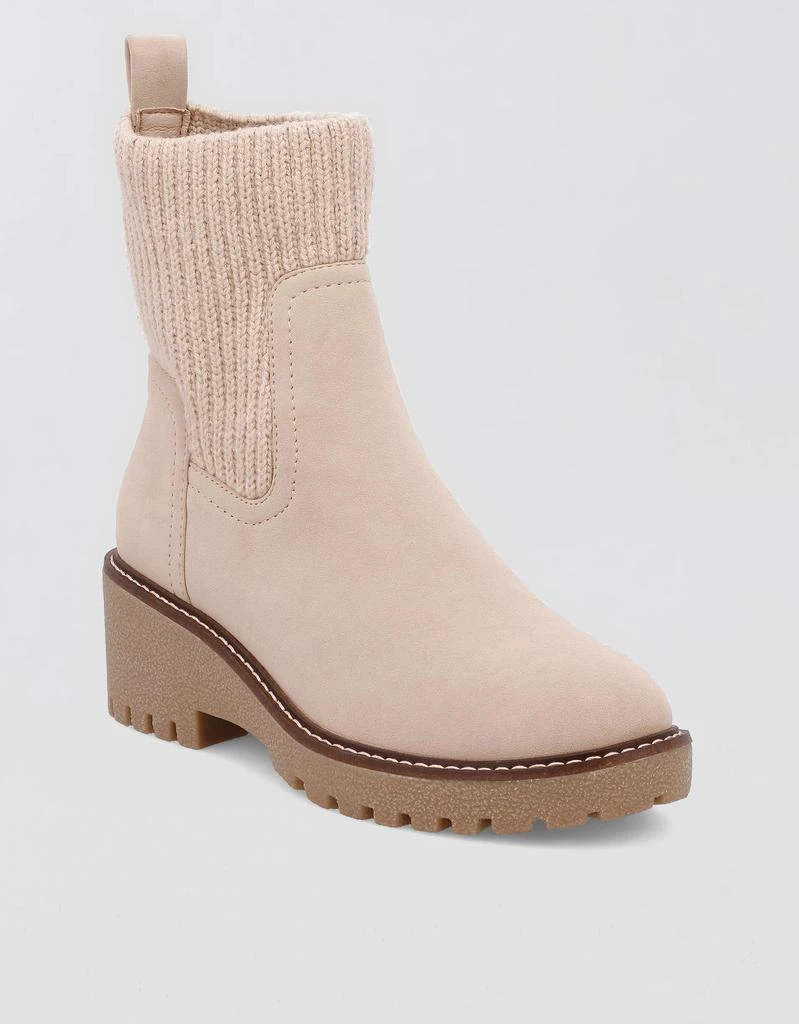 AE MIA Kara Knit Cuff Lug Sole Chelsea Boot 1
