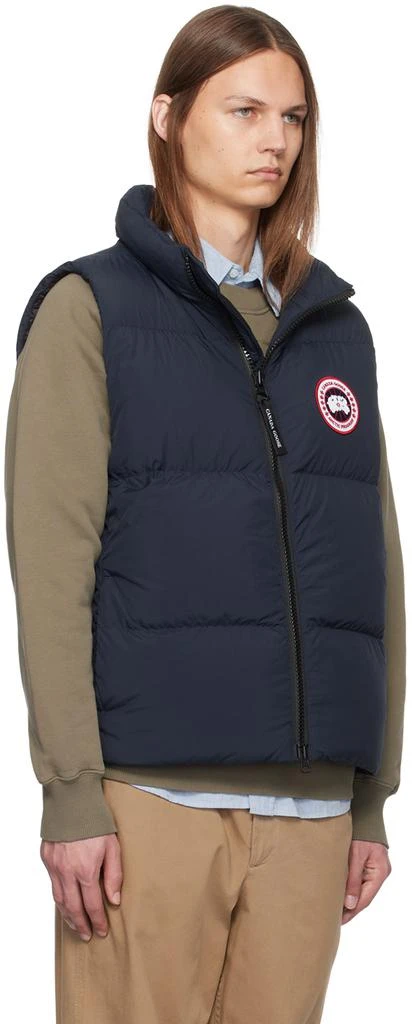 Canada Goose Navy Lawrence Puffer Down Vest 2