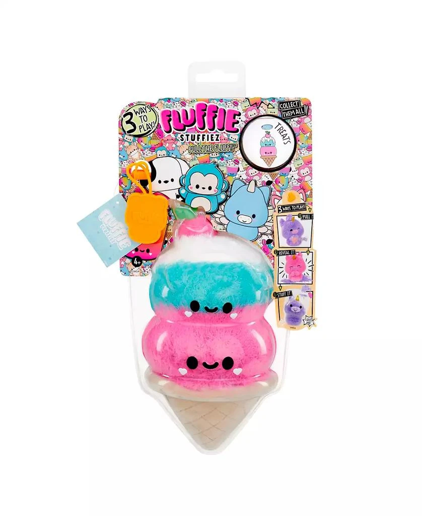 Fluffie Stuffiez Small Double Scoop Ice Cream Plush 1