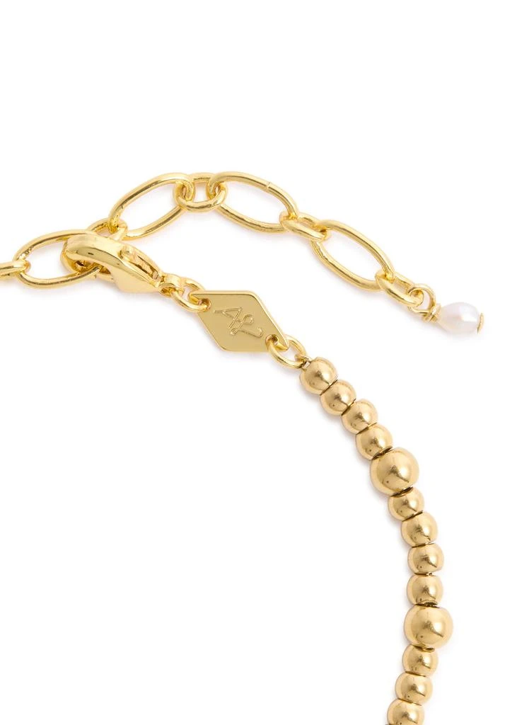 Anni Lu Goldie 18kt gold-plated beaded bracelet 3