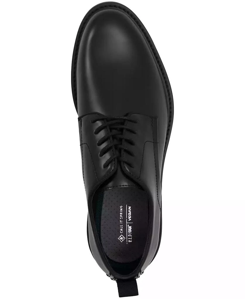 Call It Spring Men's Crusoe Synthetic Lace-Up Derby Shoe 4