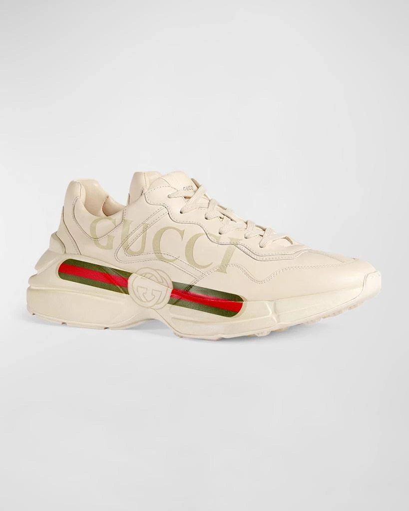 Gucci Men's Rhyton Retro Logo Sneakers 3