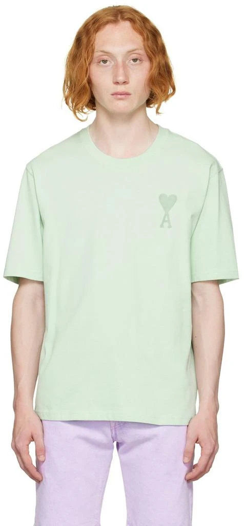 AMI Green Ami De Cœur T-Shirt 1