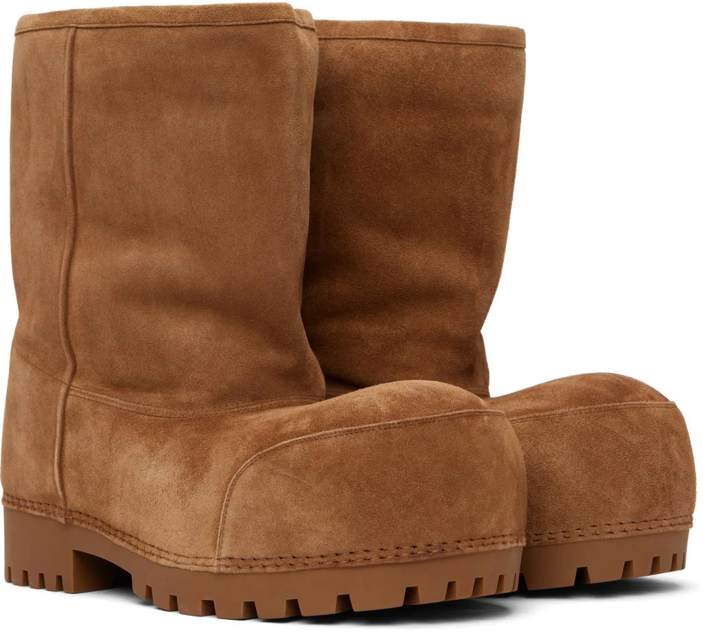 Balenciaga Brown Alaska Low Boots 4