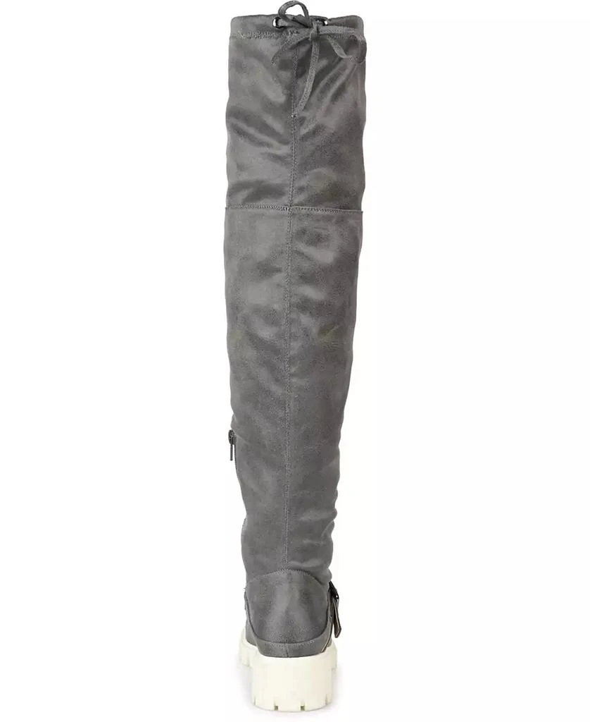 Journee Collection Women's Salisa Wide Calf Lug Sole Boots 3