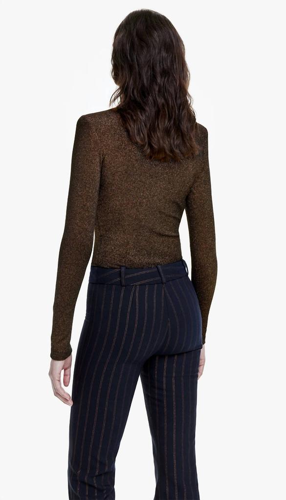 Smythe Smythe - Shoulder Pad Turtleneck Top