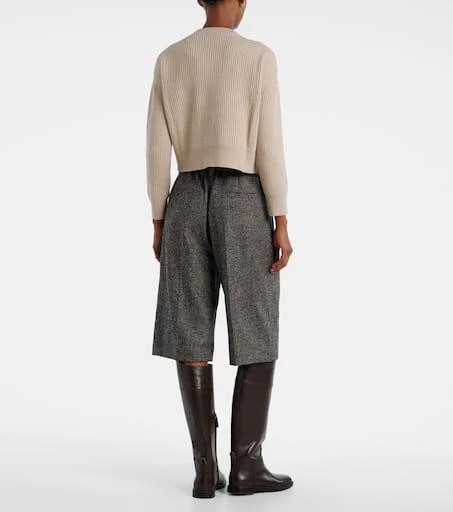 Brunello Cucinelli Wool, cashmere, and silk cardigan 3