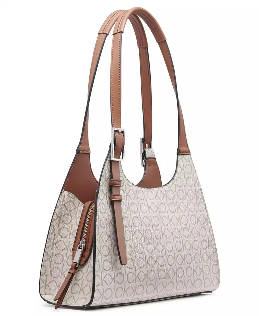 Calvin Klein Quill Signature Medium Shoulder Bag 7
