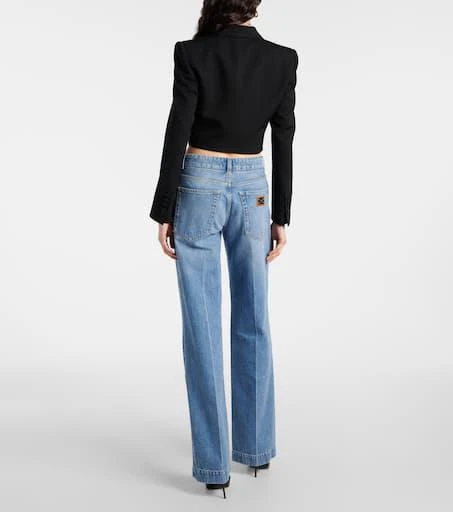 Dolce 
Gabbana High-rise wide-leg jeans 3