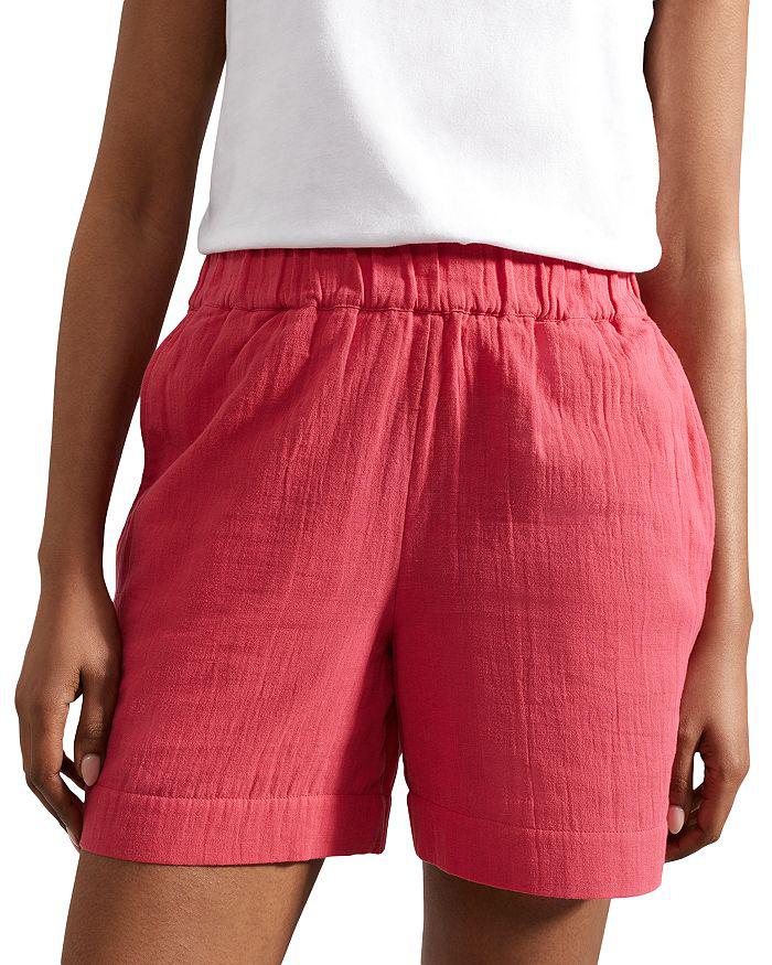HOBBS LONDON Allie Shorts Elastic Waistband Side Pockets