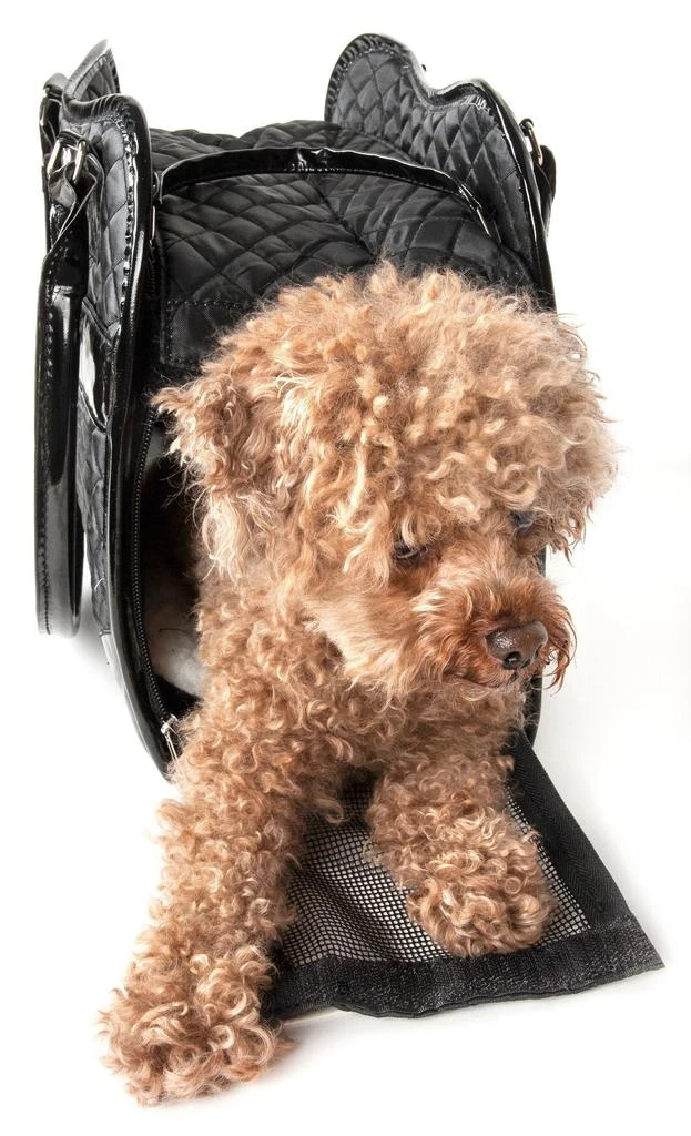 Pet Life Pet Life  Exquisite Airline Approved Designer Travel Pet Dog Handbag Carrier 4