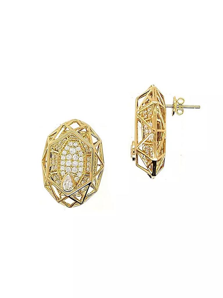 HUEB Estelar 18K Yellow Gold & 0.47 TCW Diamond Earrings