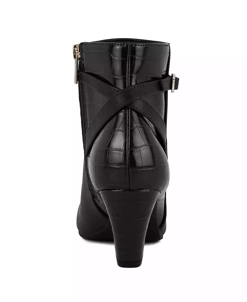 JONES NEW YORK Women's Helini Round Toe Heeled Dress Booties 3