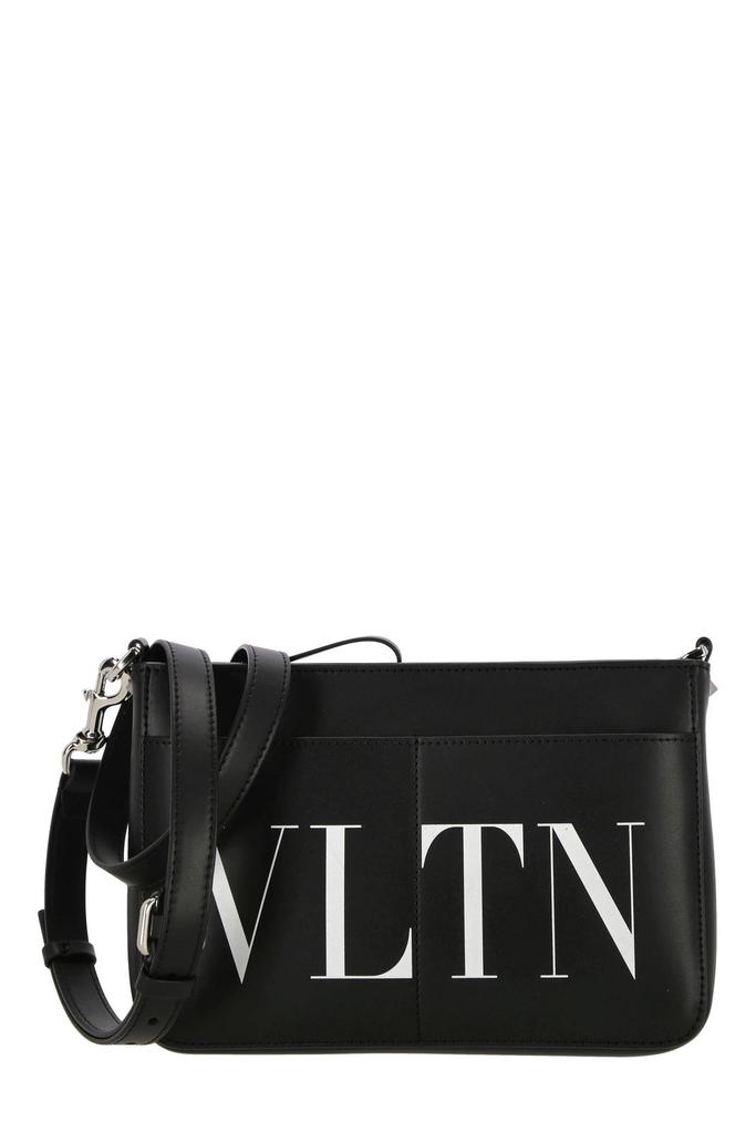 【VALENTINO】VLTN LOGO SHOULDER BAG Valentino Valentino VLTN Logo Printed Foldover Top Shoulder