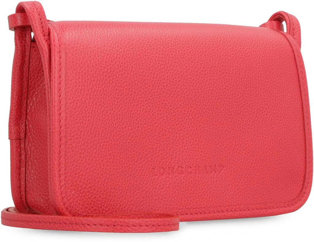 Longchamp Longchamp Le Foulonné Leather Crossbody Bag 3