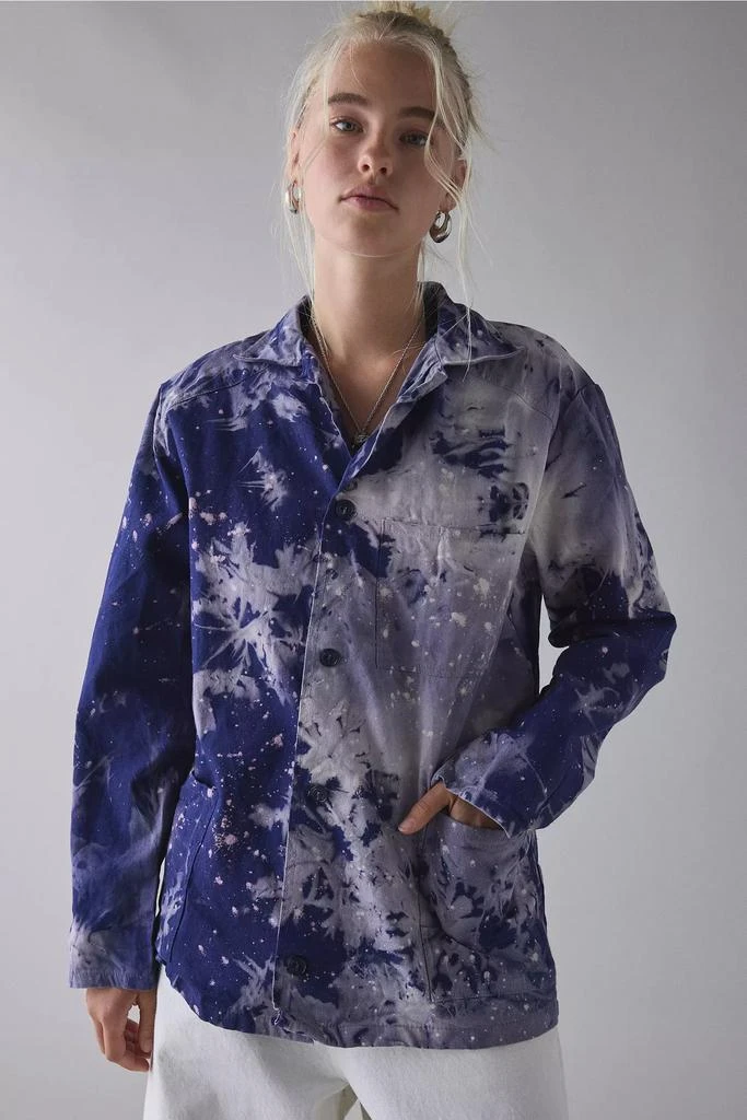Urban Renewal ReMADE By UO Bleach Splatter Work Jacket 2