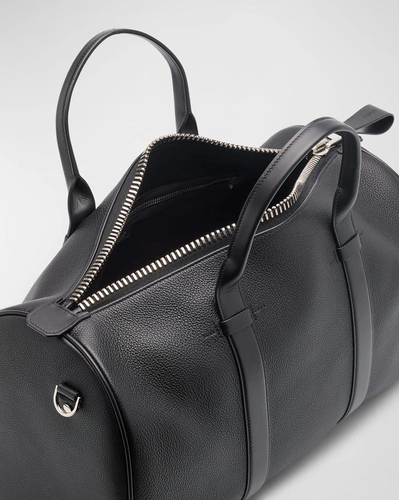 Tom Ford Men's Buckley Small Soft Grain Leather Duffel Bag 4