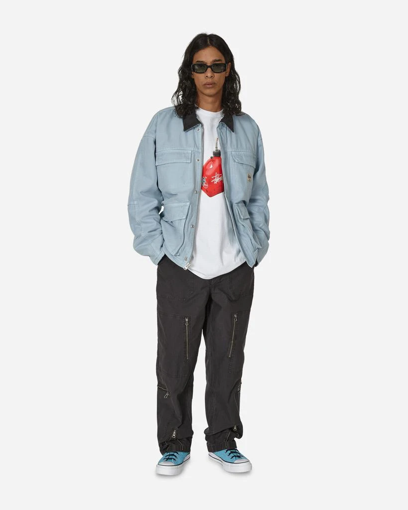 STUSSY Flight Nyco Ripstop Pigment Dyed Pants Black 4