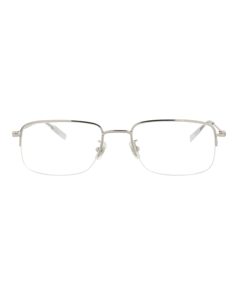 MontBlanc Square-Frame Metal Optical Frames 1