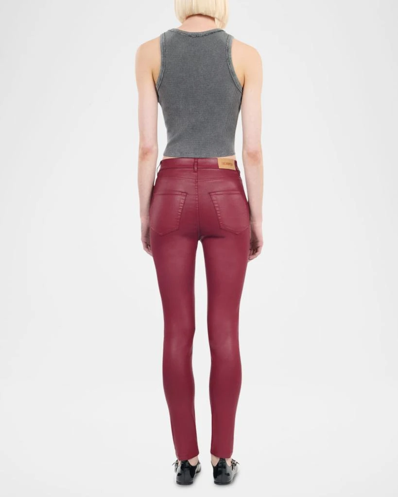The Kooples Coated Button-Fly Skinny Jeans 4