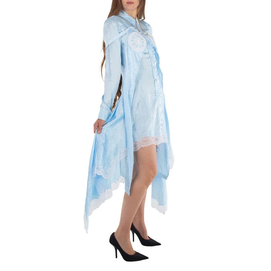 Burberry Crinkled Effect Long Sleeve Dress, Brand Size 4 (US Size 2) Burberry Crinkled Effect Long Sleeve Dress, Brand Size 4 (US Size 2)
