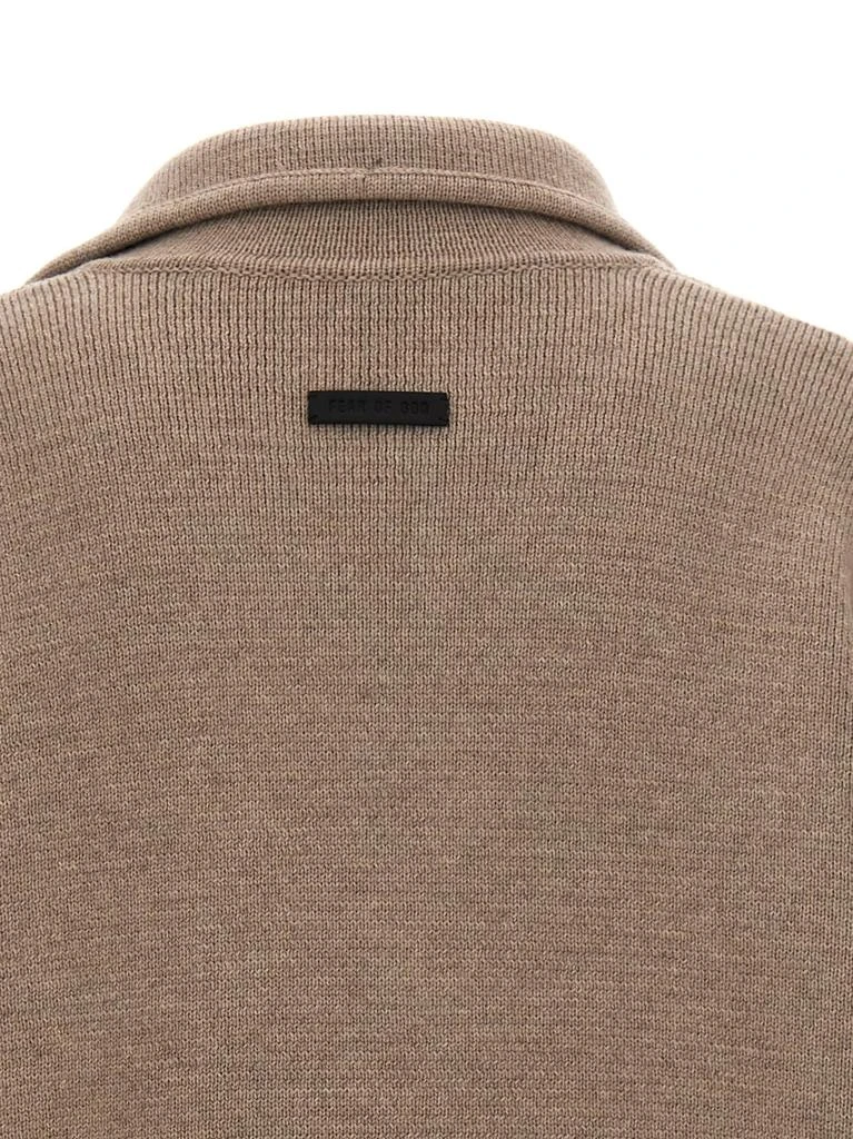 Fear of god boucle Short Sleeve Polo Sweater 4