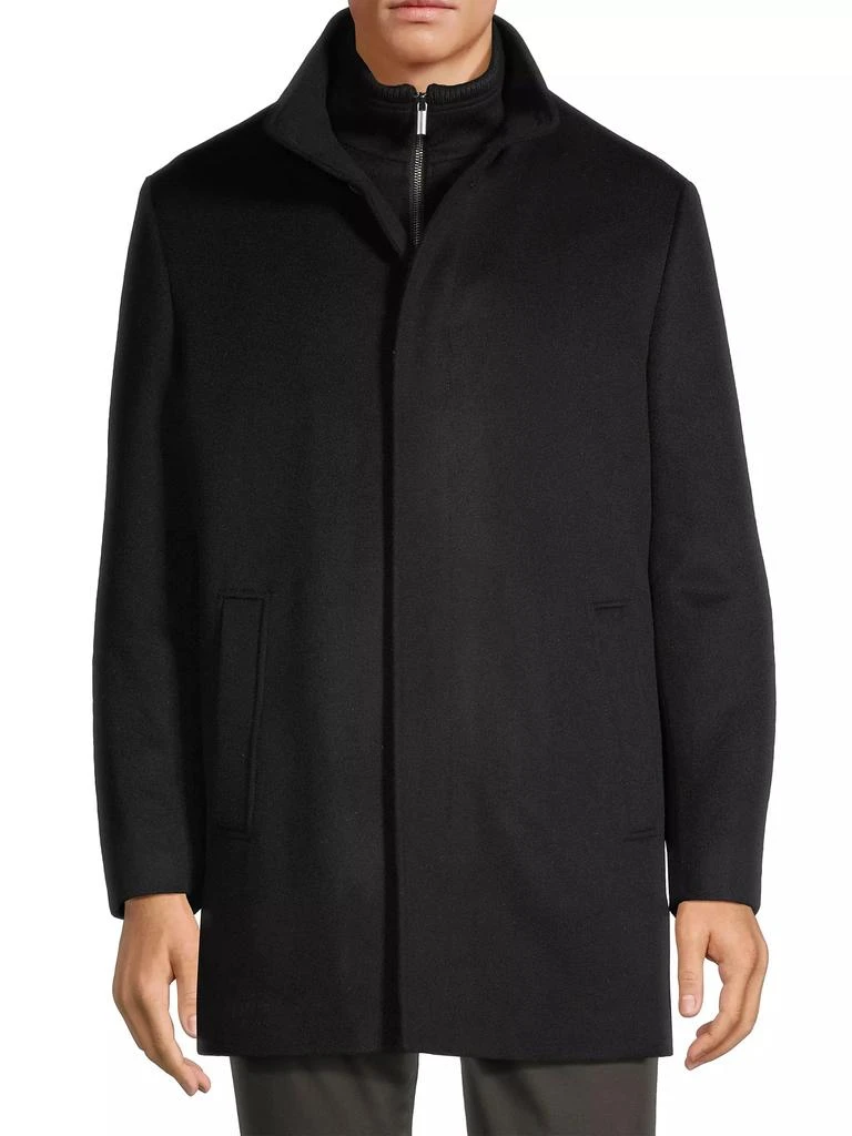 Cardinal of Canada Mont Royal Wool & Cashmere Car Coat 3
