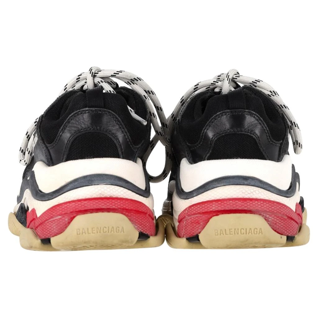 Balenciaga Triple S Sneakers in Black White Red Polyester 6