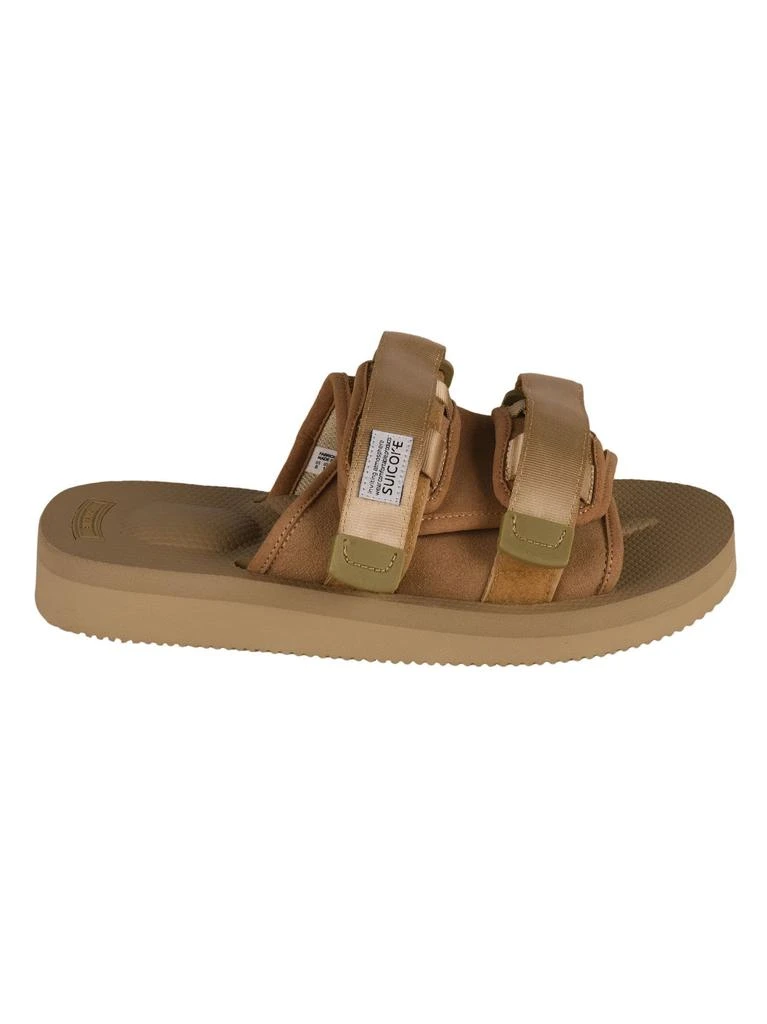 Suicoke Velcro Strap Logo Patched Sliders 1