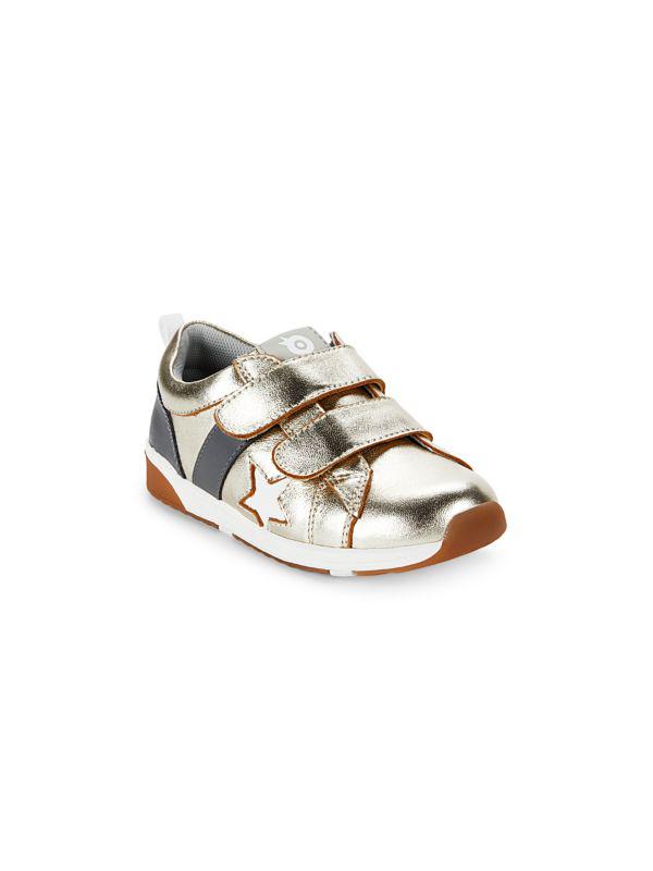 Old Soles Little Boy’s & Boy's Track Squad Leather Sneakers