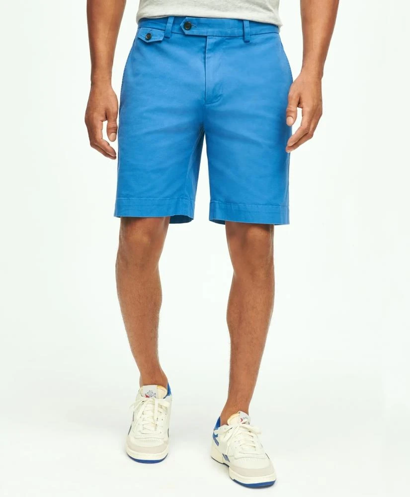 Brooks Brothers 9" Canvas Poplin Shorts in Supima® Cotton 1