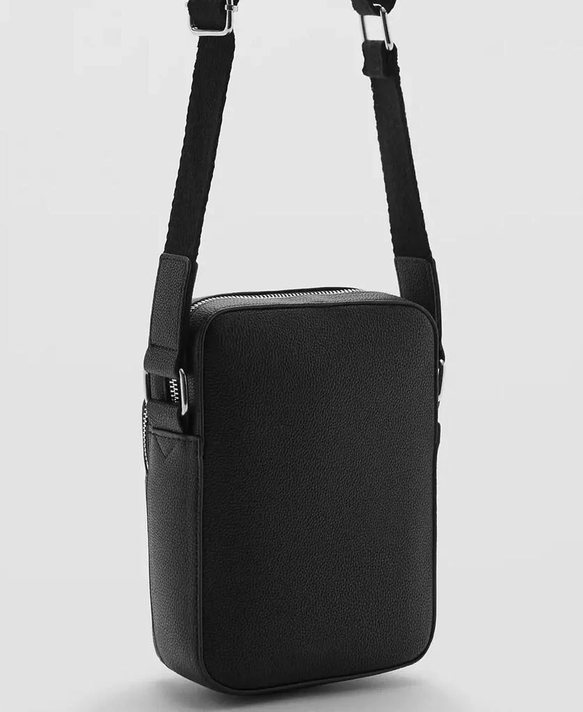 Mango Men's Leather-Effect Shoulder Bag 2