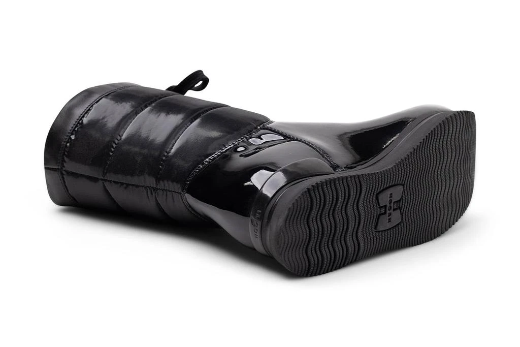 hogan Hogan Restyling Padded Boots in BLACK 4