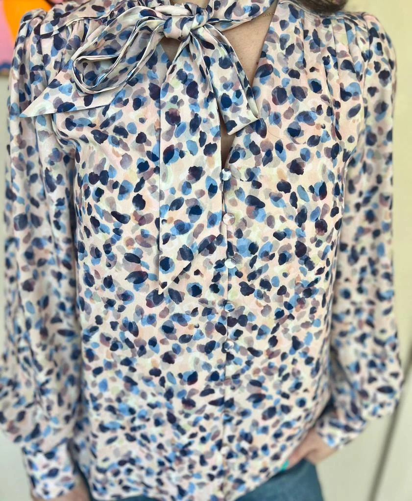Greylin Greylin - Laurel Tie Neck Blouse 2