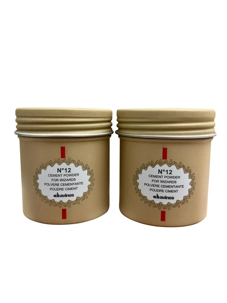 Davines No 12 Hair Cement Powder 0.53 OZ set of 2 1
